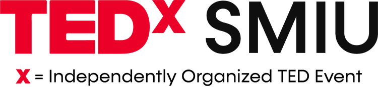 TEDxSMIU Black Logo (Light Theme)