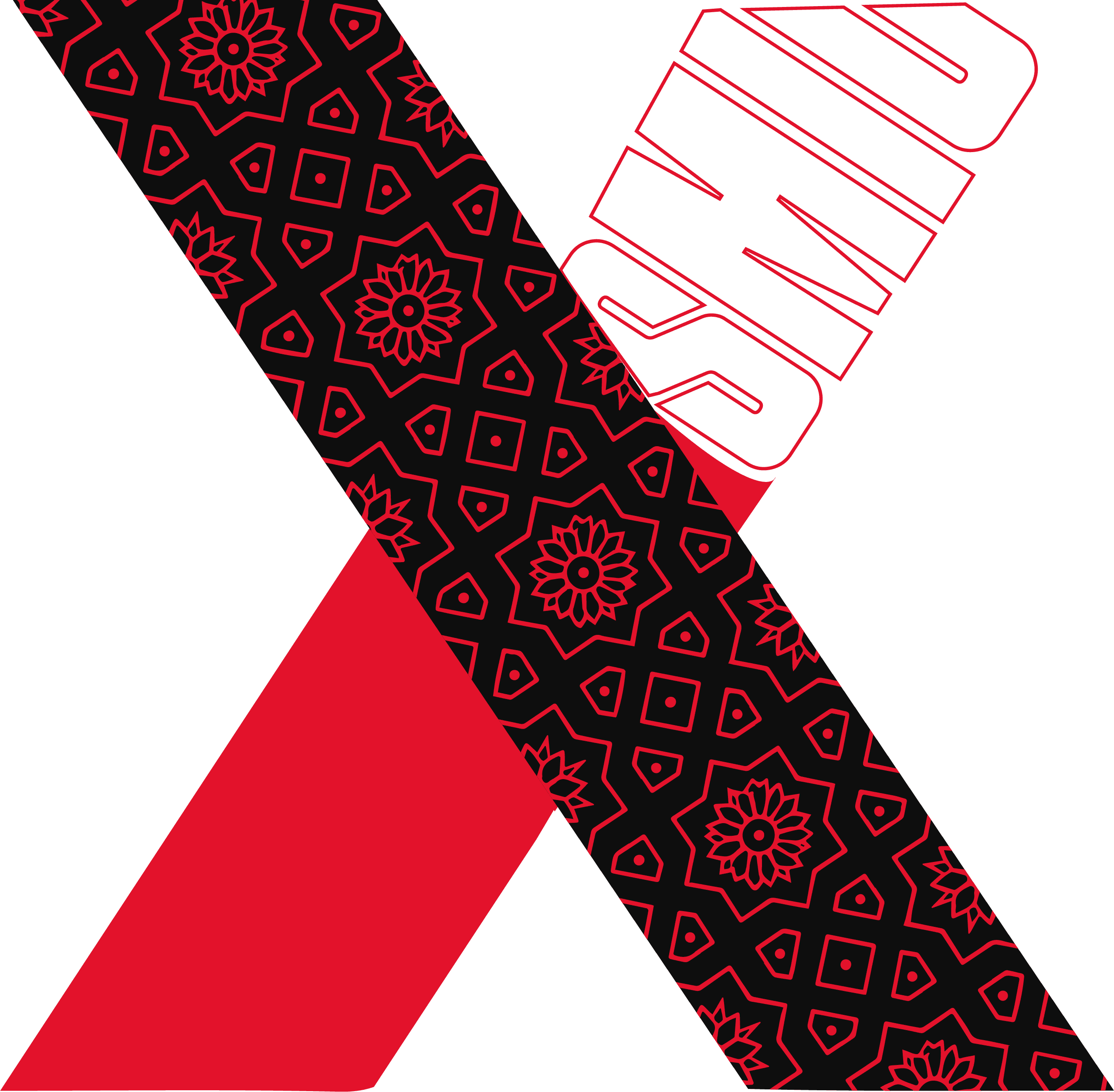 TEDxSMIU 3D X Emblem
